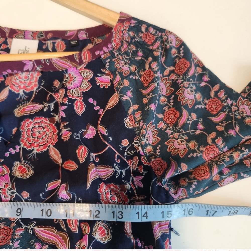 Cabi Women's Floral Festival Boho Cottagecore Maxi Dress - Picture 4 of 12